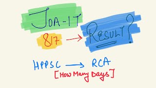 JOA IT 817 Process Resume to Result HOW MANY DAYS [upl. by Onirefes]