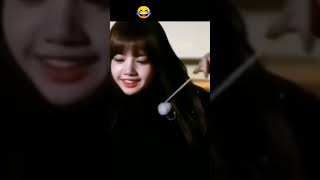 Lisas bangs is her life😂 fypシ゚viral blackpink viralvideo ytshorts [upl. by Poree91]