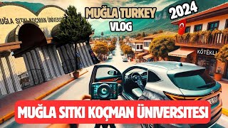 Muğla Sıtkı Koçman Üniversitesinde Bir Gün Kampüs Hayatını Keşfet VLOG 20204 Tercih Kötekli [upl. by Niai]