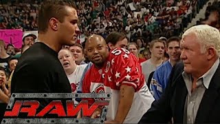 Randy Orton Confronts Harley Race Spits on his Face RAW Apr 262004 [upl. by Iana187]