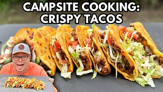 I Would Choose THESE CRISPY TACOS Over StoreBought Taco Shells ANY DAY Easy Camping Recipe [upl. by Uel]