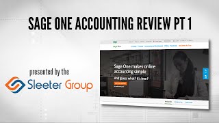 Sage One Accounting Review  Tutorial  Part 1 [upl. by Cirilo682]