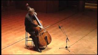 Bach Cello Suite No 3 Movement 1  Rinat Ibragimov [upl. by Seraphine]