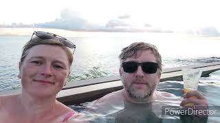 Antigua 2024 Hawksbill Resort Jen amp James [upl. by Ahtan]