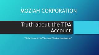 WARNING The Truth about the TDA Account They Do Exist However [upl. by Leupold]