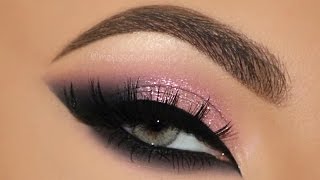 ♡ Pink Glam Cat Smokey Eyes Makeup Tutorial  Melissa Samways ♡ [upl. by Libys533]