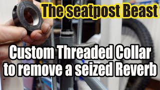 Seized Reverb Seatpost removal [upl. by Nnep]