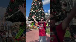 I put on a Disney shirt and end up at Disney shorts wdw magickingdom disneyworld holidays [upl. by Ydde293]