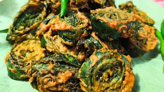 Crispy patra recipe  crispy patra  patra  farhin ka kitchen [upl. by Ainnat822]