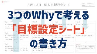 上司も納得！「３W３Hで考える個人目標」の立て方を具体例を交えて解説します [upl. by Yevad]