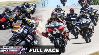 MotoAmerica Mission King Of The Baggers Race at Road America 2021 [upl. by Ultun]