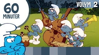 60 minuter av Smurfarna • Volym 2 • Smurfarna [upl. by Cesare]