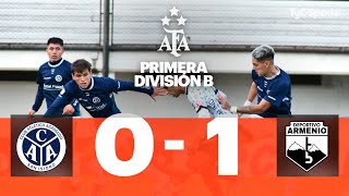 Acassuso 01 Deportivo Armenio  Primera División B  Fecha 16 Apertura [upl. by Yovonnda]