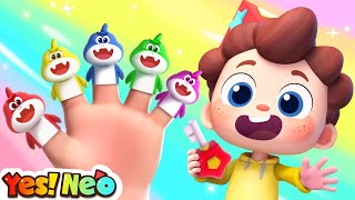 Baby Shark Colorful Rooms  Learn Colors with Baby Shark  Nursery Rhymes amp Kids Songs  Yes Neo [upl. by Asenav]