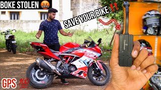 இனிமேல் NO பைக் திருட்டு ❌ GPS TRACKER for my BIKE 🔥 ENGINE OFF 😱 FLEETTRACK unknownrider [upl. by Om]