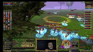 Homekoworld MAD CLASS MAGE PK Gensdebellum HomekoWorld knightonline [upl. by Ciredor]