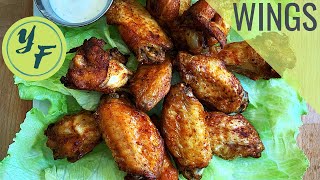 How to make Chicken Wings in an Air Fryer video I Healthier Chicken wings [upl. by Benetta]