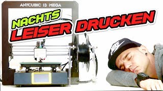 NACHTS leiser 3D Drucken Schallisolierung [upl. by Halak185]