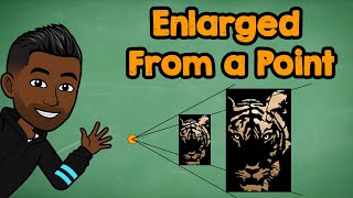 How to Enlarge the Object Using a Point as Center [upl. by Anyr424]