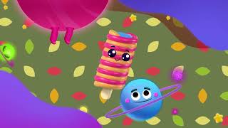 High Contrast Baby Sensory Video for Toddler  Fruit Dance Sensory Video Hey Baby Bear Sensory [upl. by Lillie]