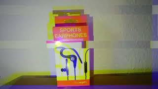 Sports earphone [upl. by Enahpad]