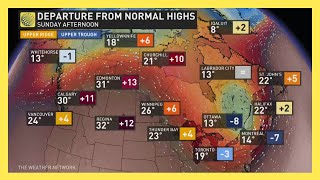 September Heat Why Canada is Seeing So Many 30 Degree Days [upl. by Lleroj]