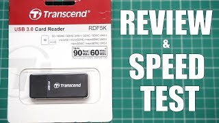 Transcend USB 30 Card Reader  RDF5K [upl. by Lehcim227]