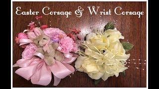 Tricias Creations Easter Corsage and Wrist Corsage [upl. by Eiramana]