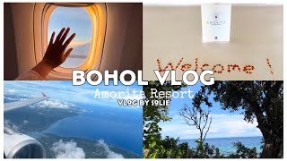 PHILIPPINE VLOG  Flying Back Home to Bohol Island  Amorita Resort Sea View with Pool Villa [upl. by Jemma]