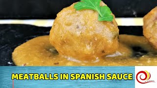 How to make MEATBALLS IN SPANISH SAUCE [upl. by Narcissus746]