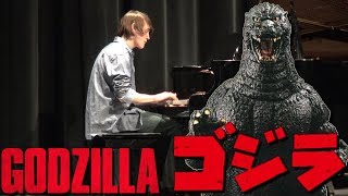 Godzilla  Piano Solo Suite LIVE FOR HUNDREDS [upl. by Nahgrom]