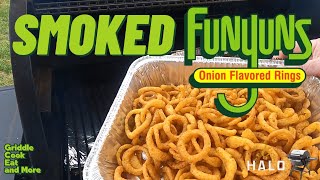 YOUR NEXT LEVEL GAME DAY SNACK IS HERE  SMOKED FUNYUNS [upl. by Nekal]