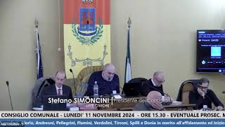 Comune di Osimo Convocazione 11 novembre 2024 [upl. by Bocaj]