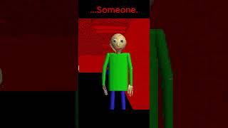 Good Baldi VS Bad Baldi  Baldis basics mod shorts  wo touching characters [upl. by Grant]