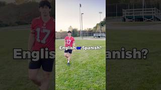 English or Spanish🏈😭 [upl. by Eyahs747]