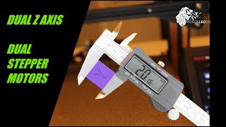 Dual Z axis on the Voxelab Aquila with Dual stepper Motors [upl. by Derina996]