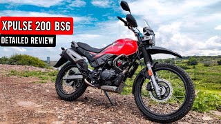 Hero Xpulse 200 BS6 Detailed Ride Review  Offroad  Price  Mileage  Colors [upl. by Notaek]