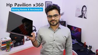 HP Pavilion x360 14dw1036TU FHD Touchscreen Convertible Laptop Gaming Review amp Benchmarks Hindi [upl. by Geithner]