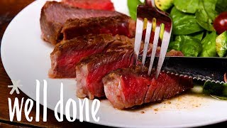 How To Make Pan Seared Chuck Eye Steaks  Recipe  Well Done [upl. by Herby48]