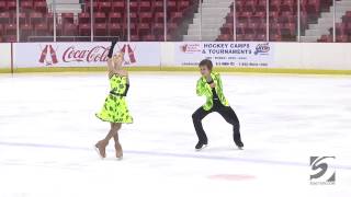 Elizabeth T amp Alexei K  Novice Free Dance  Lake Placid 2016 [upl. by Adnol221]