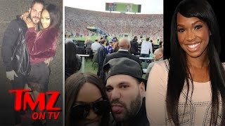 New Couple Jersey Shore Ronnie and Malika Mugging at Rams Game  TMZ TV [upl. by Sieracki]