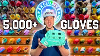 Unboxing 50 Exclusive Baseball Gloves [upl. by Swagerty]