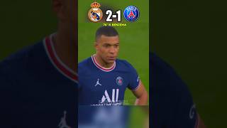 Real Madrid 🇪🇸 VS PSG 🇫🇷 UCL 2022 Mbappe Offside Benzema Aura [upl. by Une310]