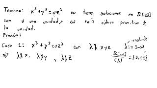 Conjetura de Fermat para n3 Parte 1 [upl. by Giulio]