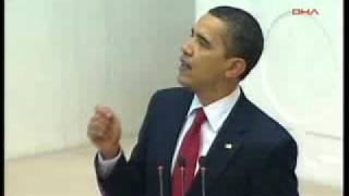 Obamas Speaking Turkish Parliament Part 1 [upl. by Elspet900]