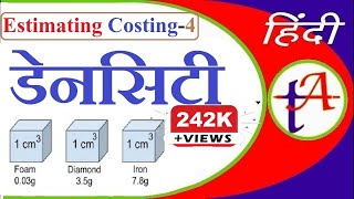 Density  Estimating Costing basic Concepts PART 4 TA0131 [upl. by Essyle42]