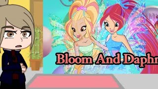 Fate winx season 1 teachers react to Bloom and Daphne 28 [upl. by Yellah]