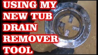 The Best Way To Remove A Tub Drain [upl. by Eninotna]