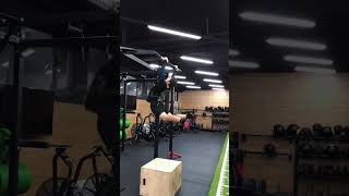 Chest to Bar Pull ups with Vest 9kg crossfit pullups vlog gym life trend [upl. by Dennis958]