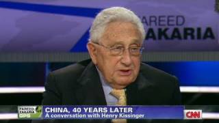 CNN Official Interview Henry Kissinger talks China challenge [upl. by Auqenehs535]